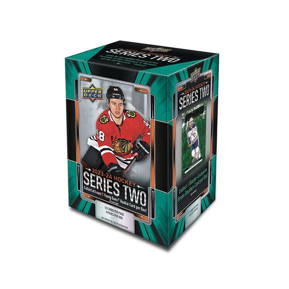 2023/24 Upper Deck Series 2 Hockey Retail 20 Blaster Box Case