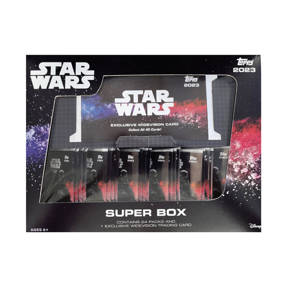 2023 Topps Star Wars Flagship Trading Cards Box