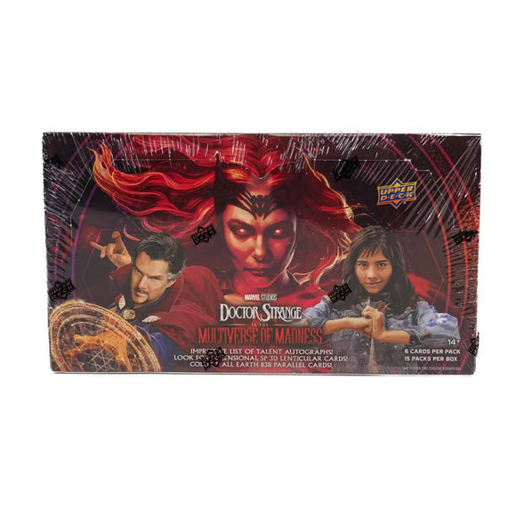 UD Marvel Doctor Strange: In The Multiverse Of Madness Trading Cards Box