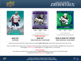 2021/22 UD Credentials Hockey Hobby 20 Box Case