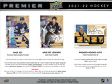 2021/22 UD Premier Hockey Hobby Box