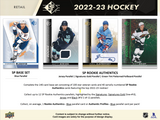 2022/23 UD SP Hockey Blaster Box