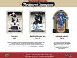 2022/23 UD Parkhurst Champions Hockey Blaster Box