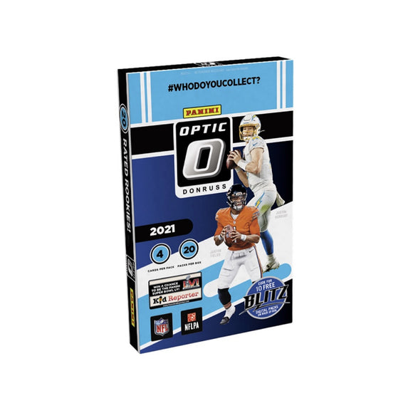 2021 Donruss Optics Football Hobby Box