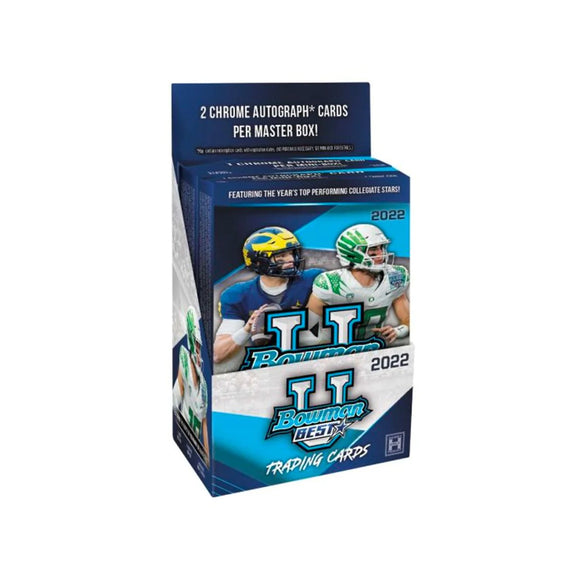 2022/23 Topps Bowman Best University Football Hobby Box