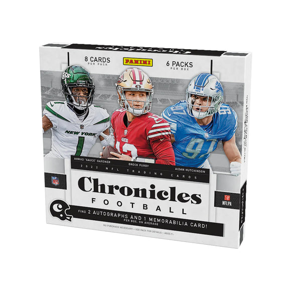 2022 Panini Chronicles Football Hobby Box