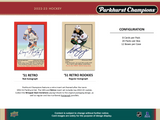 2022/23 UD Parkhurst Champions Hockey Hobby 12 Box Case (PRE-ORDER)