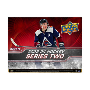 2023/24 Upper Deck Series 2 Hockey Retail 12 Tin Case (PRE-ORDER)