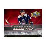 2023/24 Upper Deck Series 2 Hockey Retail 20 Blaster Box Case