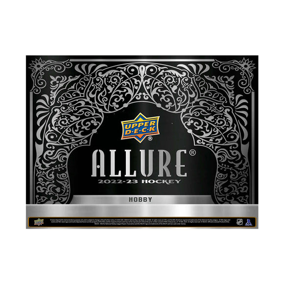 2022/23 UD Allure Hockey Hobby 18 Box Case (PRE-ORDER)