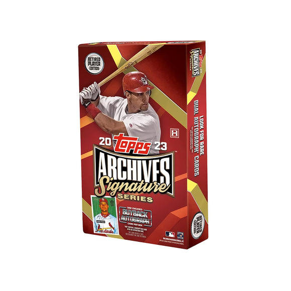 2023 Topps Archives Signature Series Baseball Box - Retired Player Edition