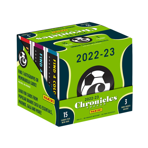 2022/23 Panini Chronicles Soccer Hobby Box