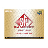 2022/23 UD SP Game Used Hockey Hobby 18 Box Case
