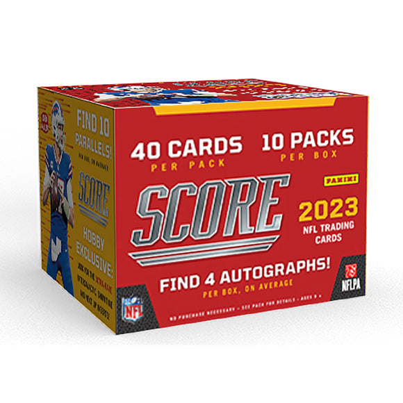 2023 Panini Score Football Hobby Box