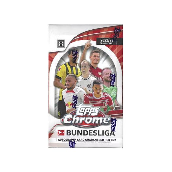 2022/23 Topps Chrome Bundesliga Soccer Hobby Box