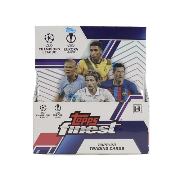 2022/23 Topps Finest UEFA Club Competition Soccer Hobby Box