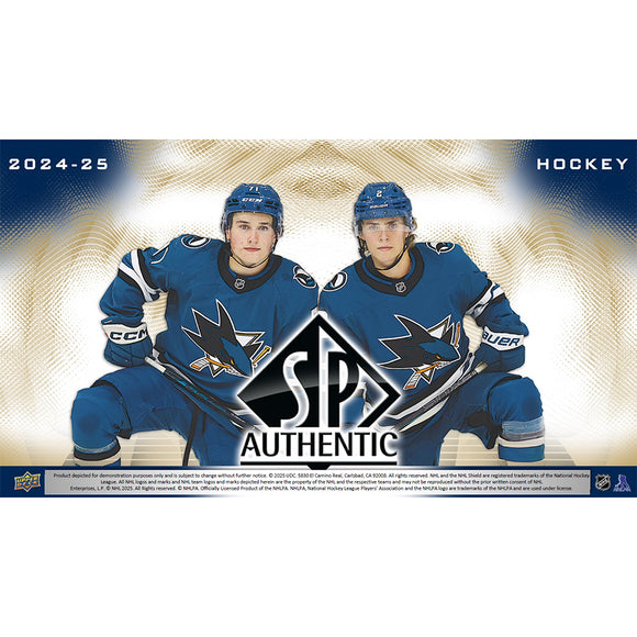 2024/25 UD SP Authentic Hockey Hobby 16 Box Master Case (PRE-ORDER)