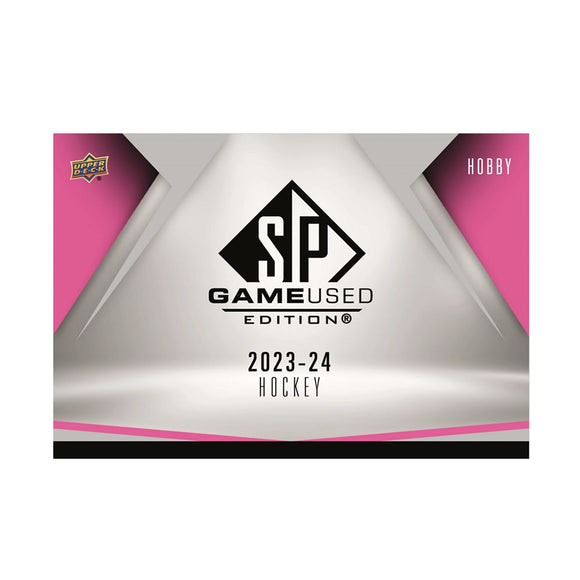 2023/24 UD SP Game Used Hockey Hobby 18 Box Case (PRE-ORDER)