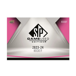 2023/24 UD SP Game Used Hockey Hobby Box (PRE-ORDER)
