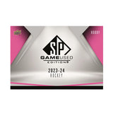 2023/24 UD SP Game Used Hockey Hobby Box (PRE-ORDER)