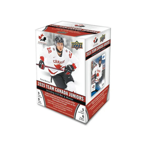2025 Upper Deck Team Canada Juniors Hockey Blaster Box