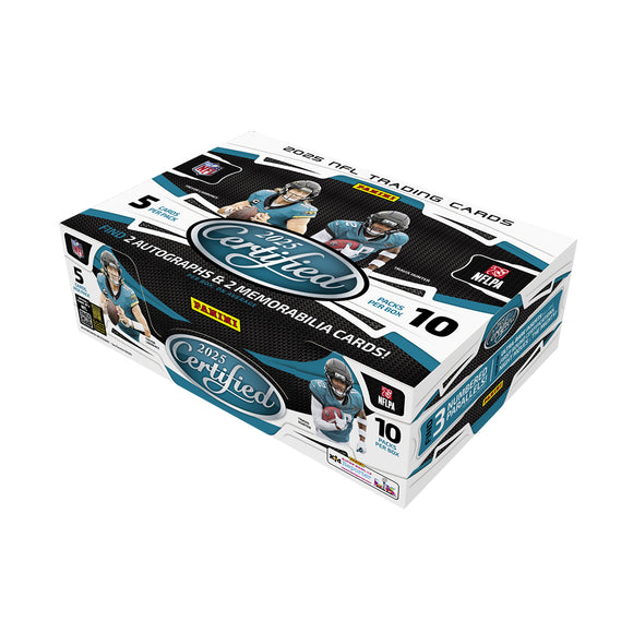 2025 Panini Certified Football Hobby Box