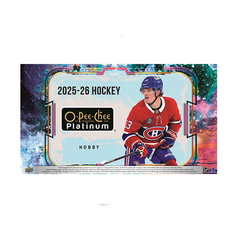 2025/26 UD O-Pee-Chee Platinum Hockey Hobby Box (PRE-ORDER)