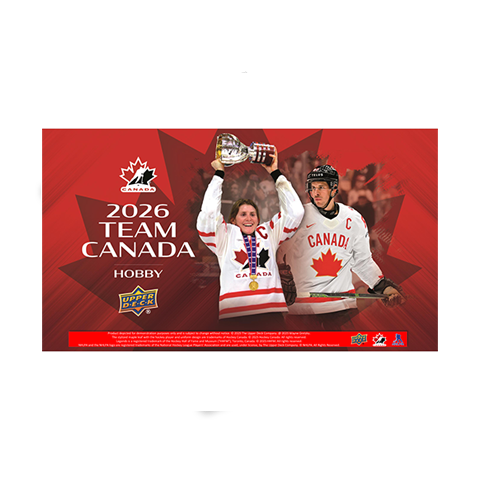 2026 Upper Deck Team Canada Hockey Hobby Box (PRE-ORDER)