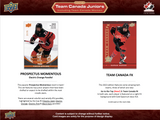 2023 Upper Deck Team Canada Juniors Hockey Hobby Box