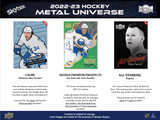 2022/23 UD Skybox Metal Universe Hockey Hobby 16 Box Case