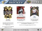2022/23 UD SPX Hockey Hobby 20 Box Case