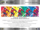 2022/23 UD Allure Hockey Hobby 18 Box Case