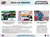 2022/23 UD Credentials Hockey Hobby Box (PRE-ORDER)