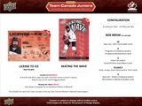 2023 Upper Deck Team Canada Juniors Hockey Hobby Box (PRE-ORDER)