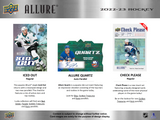 2022/23 UD Allure Hockey Hobby 18 Box Case (PRE-ORDER)