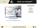 2022/23 UD SP Hockey Blaster Box