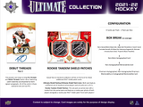 2021/22 UD Ultimate Collection Hobby Box