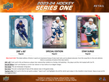 2023/24 Upper Deck Series 1 Hockey Retail Blaster