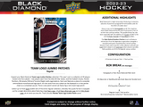 2022/23 UD Black Diamond Hockey Hobby 5 Box Inner Case