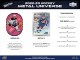 2022/23 UD Skybox Metal Universe Hockey Hobby Box