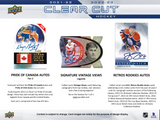 2021/22 & 2022/23 Combined UD Clear Cut Hockey Hobby Box (PRE-ORDER)