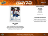 2023/24 Upper Deck Series 1 Hockey Retail Blaster