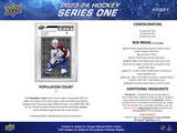 2023/24 Upper Deck Series 1 Hockey Hobby 12 Box Case