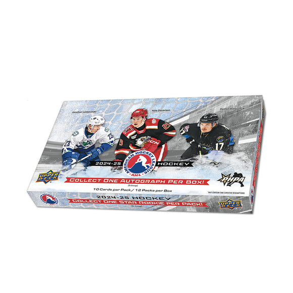 2024/25 Upper Deck AHL Hockey Hobby Box (PRE-ORDER)