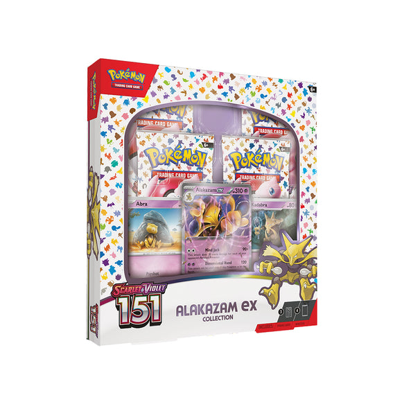 Pokemon Scarlet & Violet: 151 Alakazam EX Collection Box