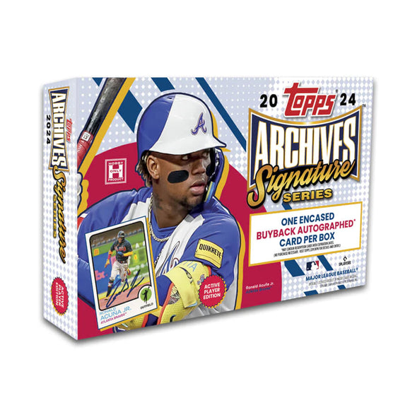2024 Topps Archives Signature Series Baseball Box - Active Player Edition