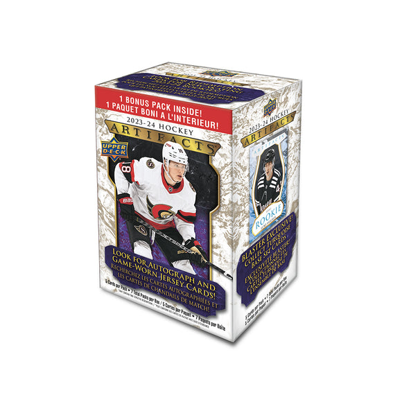 2023/24 UD Artifacts Hockey Blaster Box (PRE-ORDER)