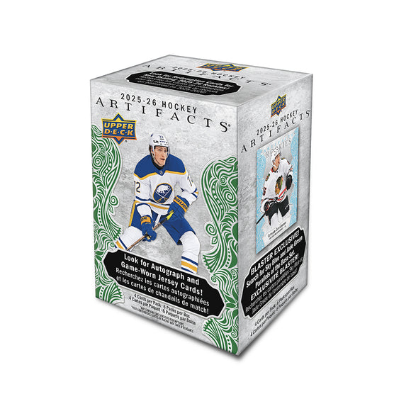 2025/26 UD Artifacts Hockey Blaster Box