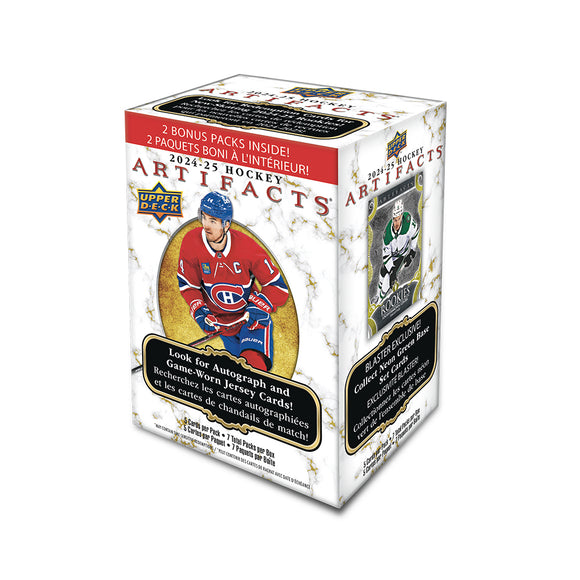 2024/25 UD Artifacts Hockey Blaster Box