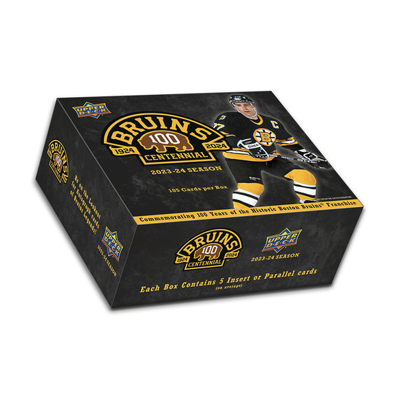 2023/24 UD Boston Bruins 100th Anniversary Box Set